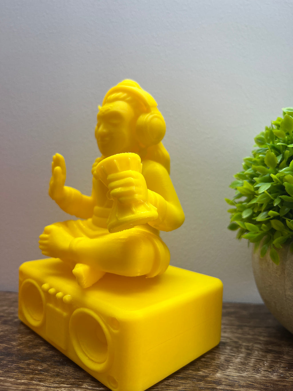 Shiva Divine Desk Companion – 3D Printed Meditation Idol with Speaker Base