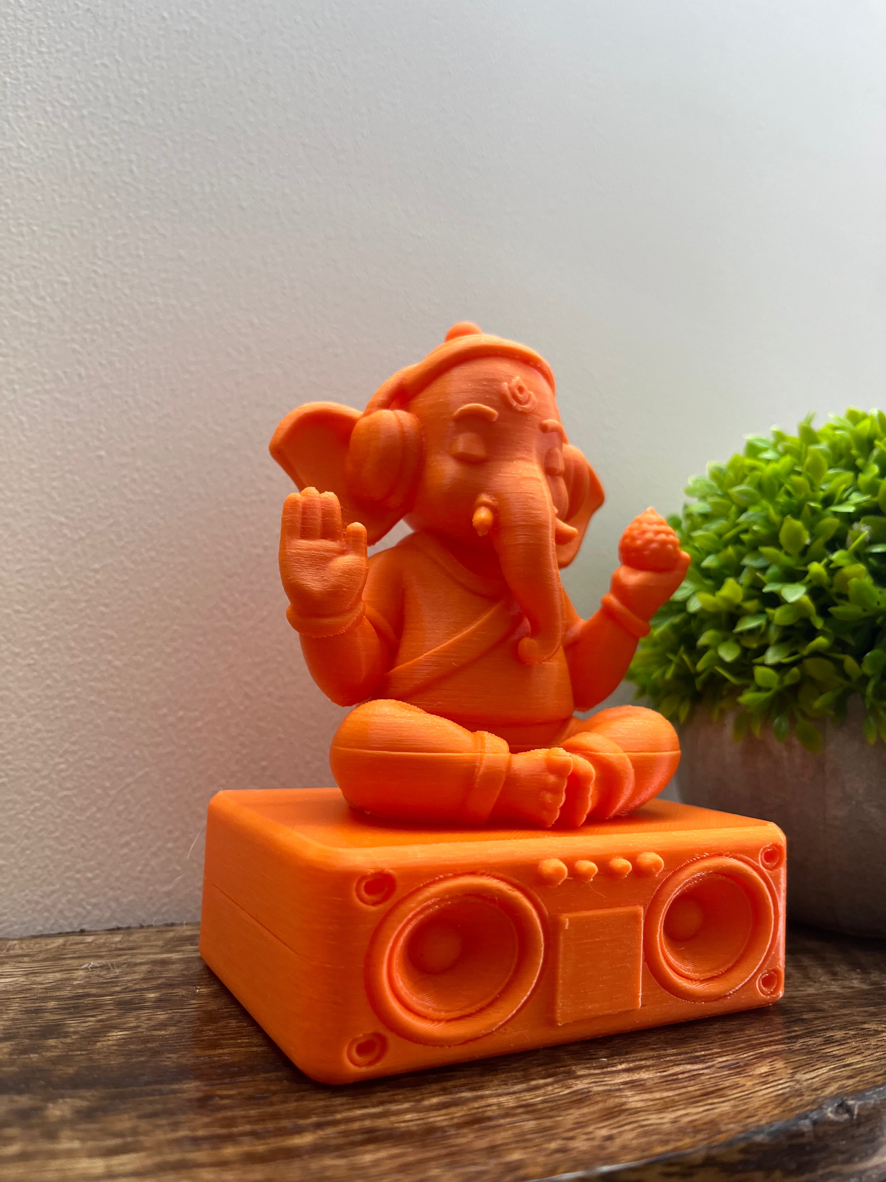 Shiva & Ganesha Divine Desk Companion Combo – Modern 3D Printed Spiritual Décor Set
