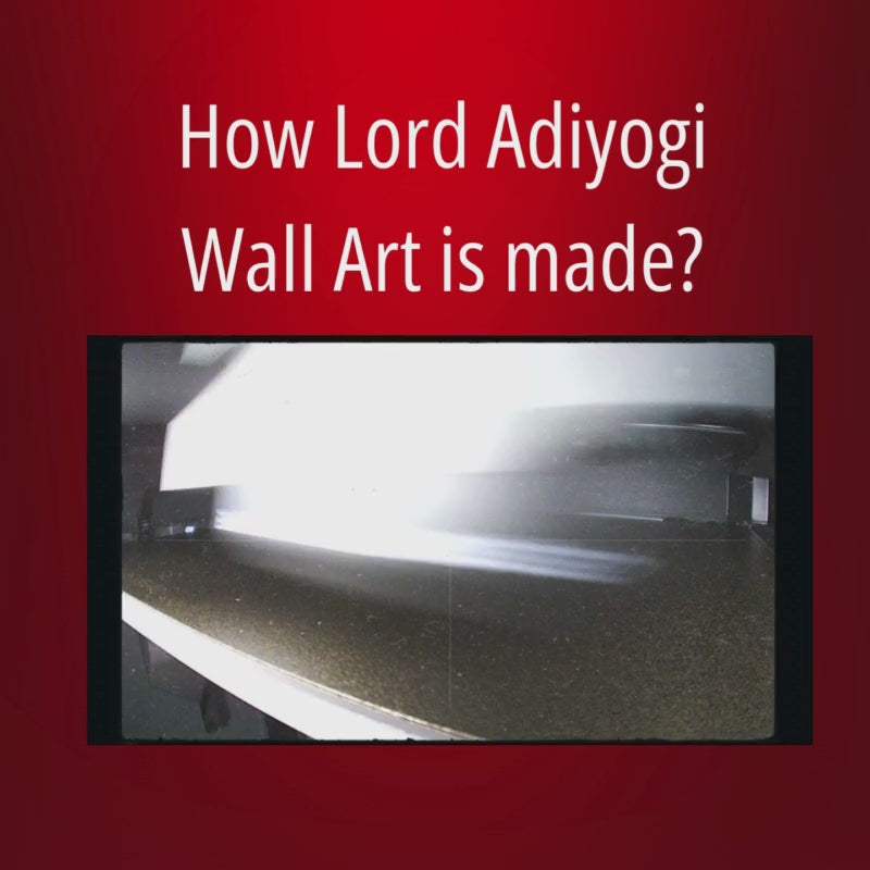 Adiyogi – The Source of Stillness | 3D Framed Wall Art